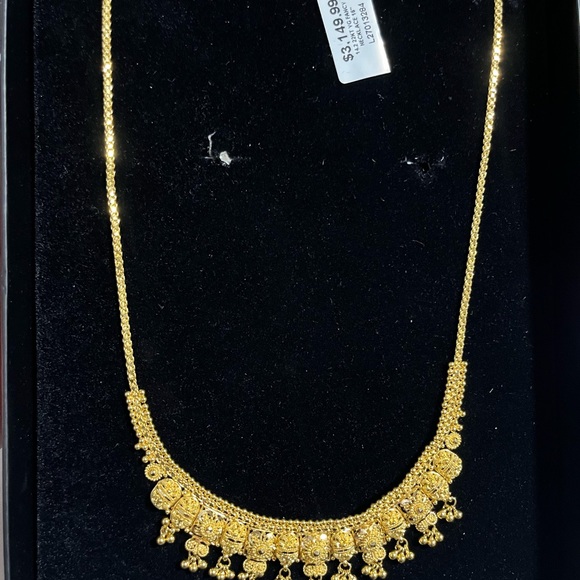 22 carat gold necklace - Picture 5 of 10